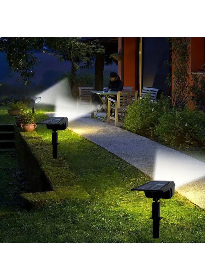 White Light Solar Lawn Landscape Spotlights 42LED Outdoor IP68 3 Modes - Image 5